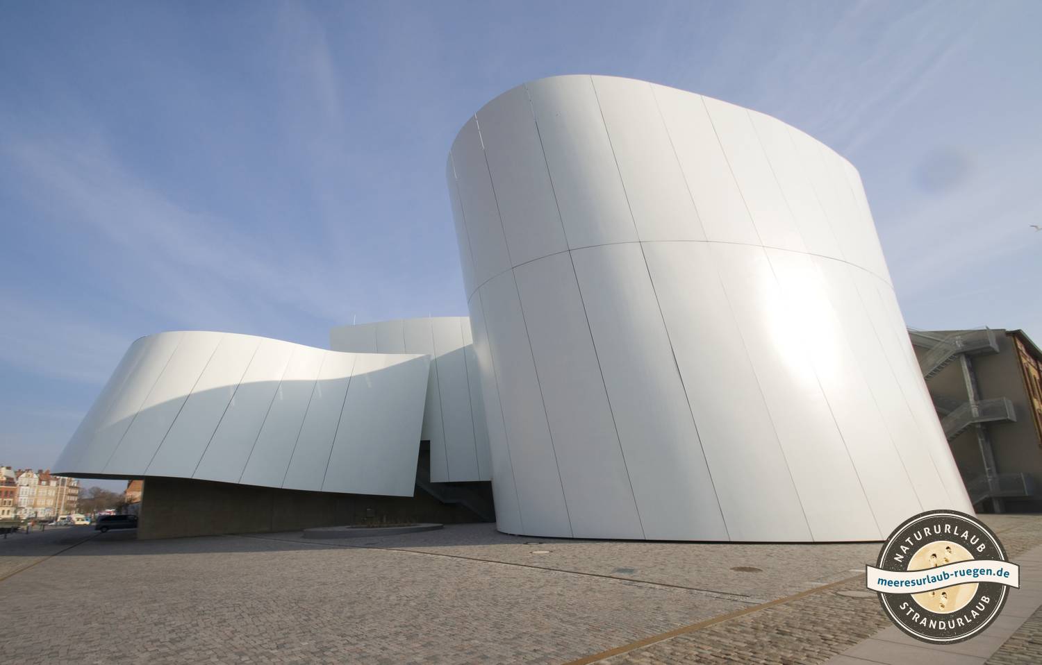 Das deutschlandweit bekannte Museum Ozeaneum in Stralsund