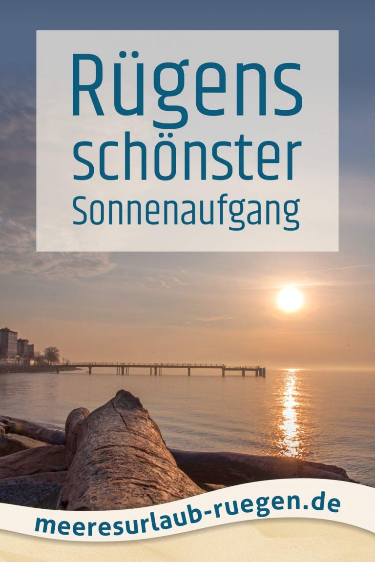 Traumhafter Sonnenaufgang auf Rügen