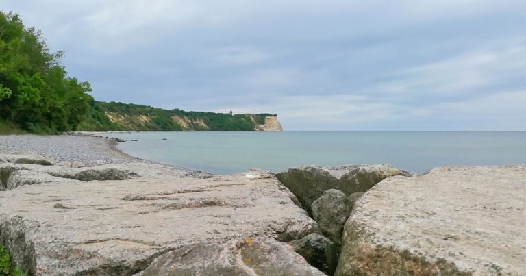 Das Das Fischerdorf Vitt auf Rügen beim Kap Arkona auf Rügen