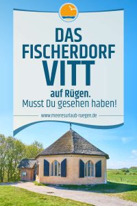 Das Das Fischerdorf Vitt auf Rügen beim Kap Arkona auf Rügen